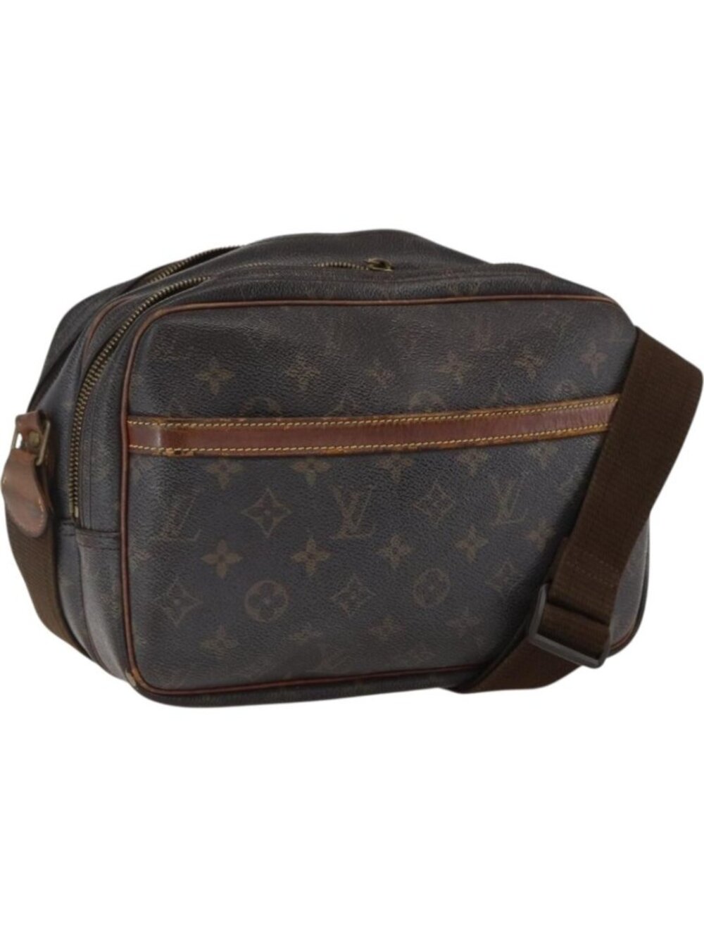 LOUIS VUITTON Monogram Reporter PM Shoulder Bag M45254